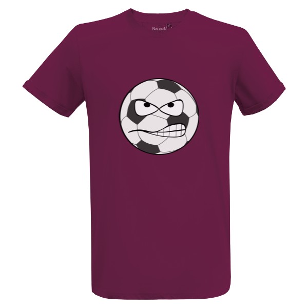 Tričko s potiskem emoji fotbal 